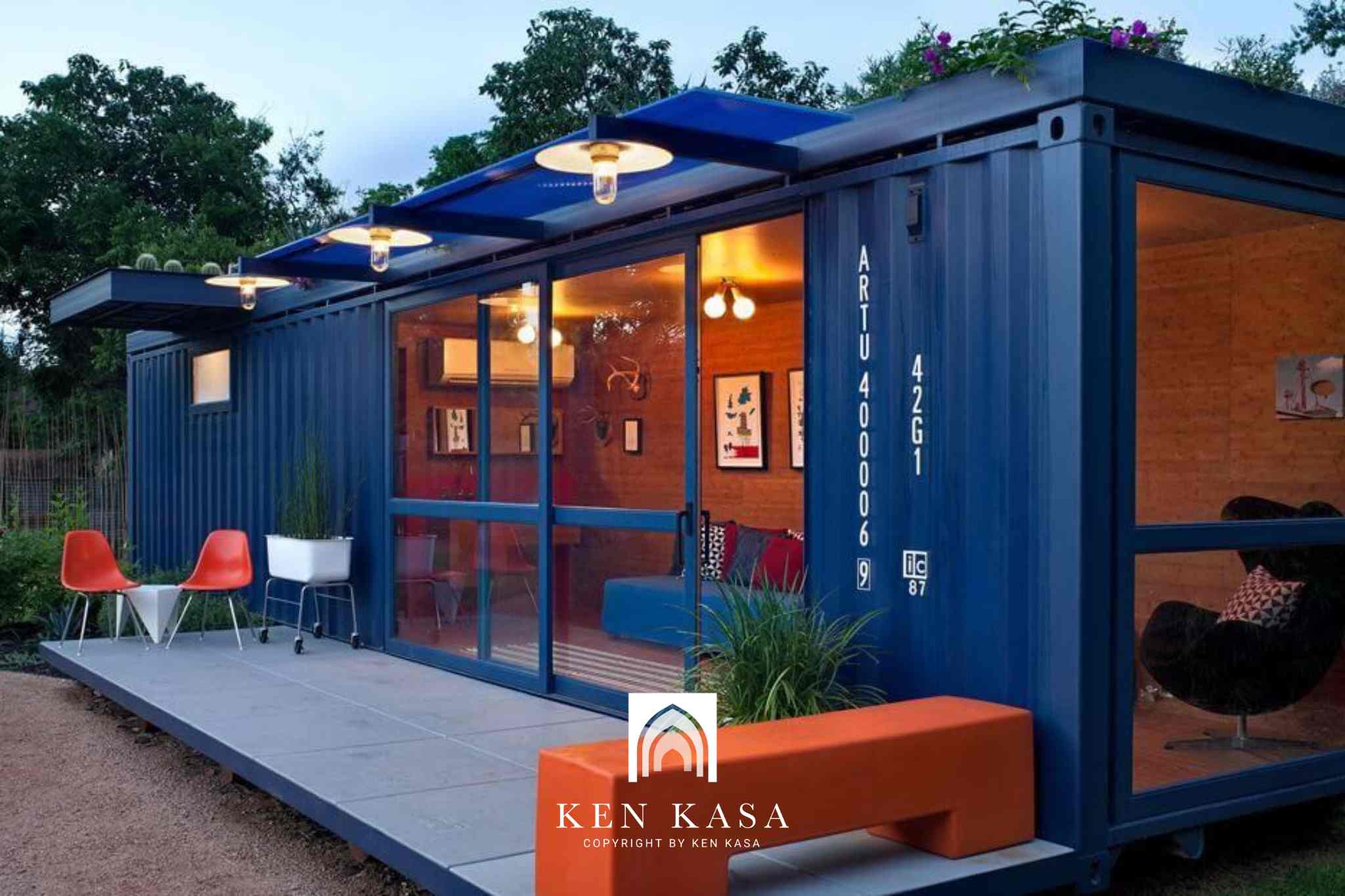Mẫu thiết kế homestay giá rẻ từ thùng container cũ 